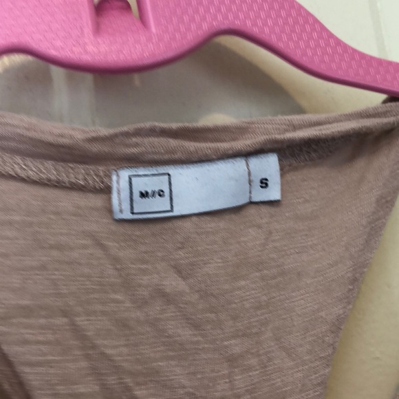 Tan Muscle Tee - Picture 2 of 3